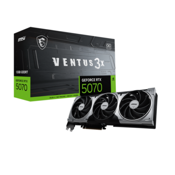 Видеокарта Видеокарта/ GeForce RTX 5070 12G VENTUS 3X OC