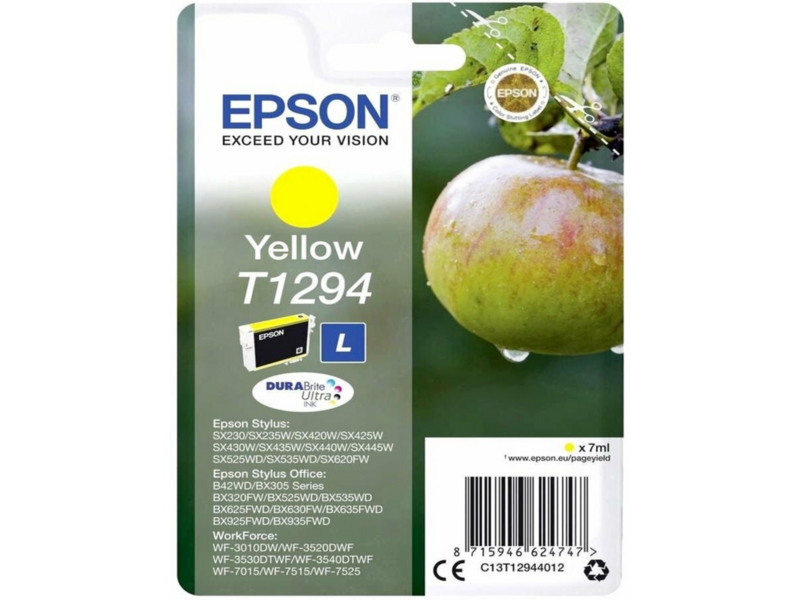Картридж Картридж/ Epson I/C for SX420W/BX305F yellow new