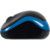 Мышь Logitech M185 черный/синий оптическая 1000dpi беспров. USB для ноутбука 2but (910-002632)