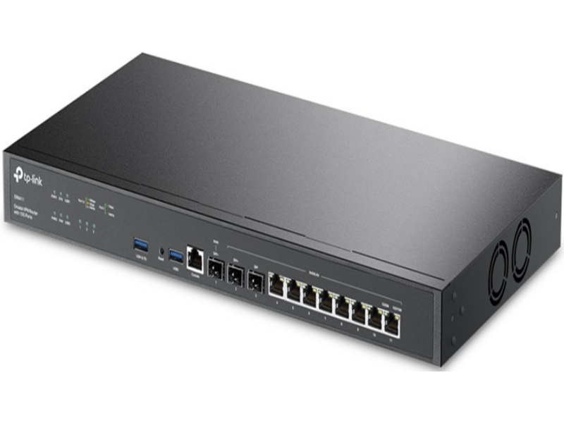 Межсетевой экран TP-Link ER8411 10/100/1000BASE-TX/SFP/SFP+ черный