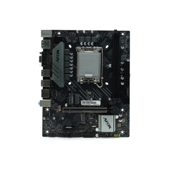 Материнская плата Материнская плата/ MB AFOX INTEL B760 s1700, 2xDDR4(64GB), 1xPCIe 4.0x16, 1xPCIe x1, 1xMPCIe, 1xHDMI, 1xD-Sub, 1xLAN(1GbE), 3xSATA, 1xM.2, 4xUSB 3.0, 2xUSB 2.0, 2xPS/2, mATX