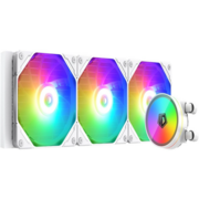 Система водяного охлаждения ID-Cooling Zoomflow 360 XT V2 ARGB Soc-AM5/AM4/1200/1700/1851 белый 4-pin 13.8-35.2dB Al+Cu 350W 2000gr Ret (ZOOMFLOW 360 XT V2 WHITE)