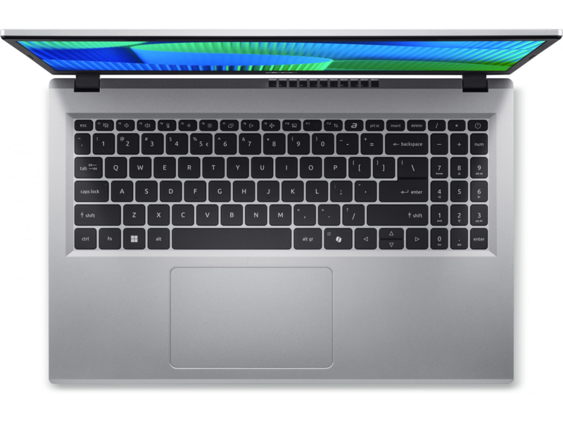 Ноутбук Acer Extensa 15 EX215-34-P0AB N-series N200 8Gb SSD256Gb Intel UHD Graphics 15.6" TN FHD (1920x1080) без ОС silver WiFi BT Cam (NX.EHTCD.005)
