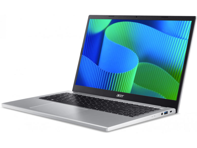 Ноутбук Acer Extensa 15 EX215-34-P0AB N-series N200 8Gb SSD256Gb Intel UHD Graphics 15.6" TN FHD (1920x1080) без ОС silver WiFi BT Cam (NX.EHTCD.005)