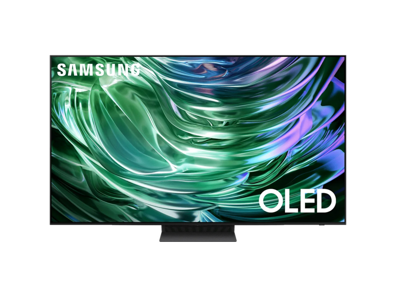 Телевизор 77'' Samsung Телевизор 77'' Samsung/ 77", OLED, Ultra HD, Tizen Smart TV, 120 Hz (Up to 144Hz), HDR10+, Wi-Fi, Voice, DVB-T2/C/S2, Bluetooth, CI+(1.4), FreeSync Premium, 2.1Ch 40W, OTS Lite, 4HDMI, 2USB, Graphite Black 2024
