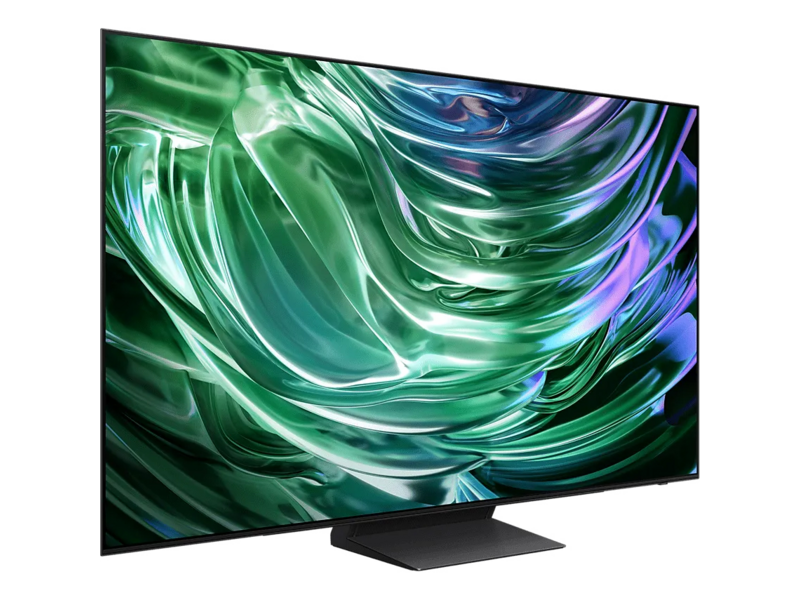 Телевизор 77'' Samsung Телевизор 77'' Samsung/ 77", OLED, Ultra HD, Tizen Smart TV, 120 Hz (Up to 144Hz), HDR10+, Wi-Fi, Voice, DVB-T2/C/S2, Bluetooth, CI+(1.4), FreeSync Premium, 2.1Ch 40W, OTS Lite, 4HDMI, 2USB, Graphite Black 2024