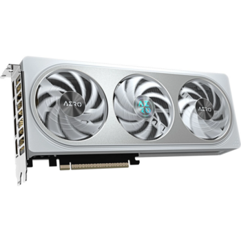 Видеокарта Gigabyte PCI-E 5.0 GV-N506TAERO OC-8GD 1.0 NVIDIA GeForce RTX 5060TI 8Gb 128bit GDDR7 2647/28000 HDMIx1 DPx3 HDCP Ret