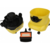Строительный пылесос Karcher WD 4 V-20/5/22 1000Вт (уборка: сухая/сбор воды) желтый