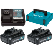 Батарея аккумуляторная Makita BL1016x2 CXT 12В 1.5Ач Li-Ion (З/У в компл.) (197643-8)