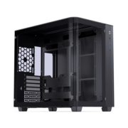 Корпус без блока питания Корпус без блока питания/ Case JONSBO TK-3, Midi-Tower, TG, no fans, 2xUSB-A 3.2 + 1xUSB-C 3.2, ATX, mATX, mITX Black