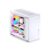 Корпус без блока питания Корпус без блока питания/ Case JONSBO U4 Mini, Mini-Tower, TG, no fan, 1xUSB-A 3.0 + 1xUSB-C 3.2, mATX, mITX White