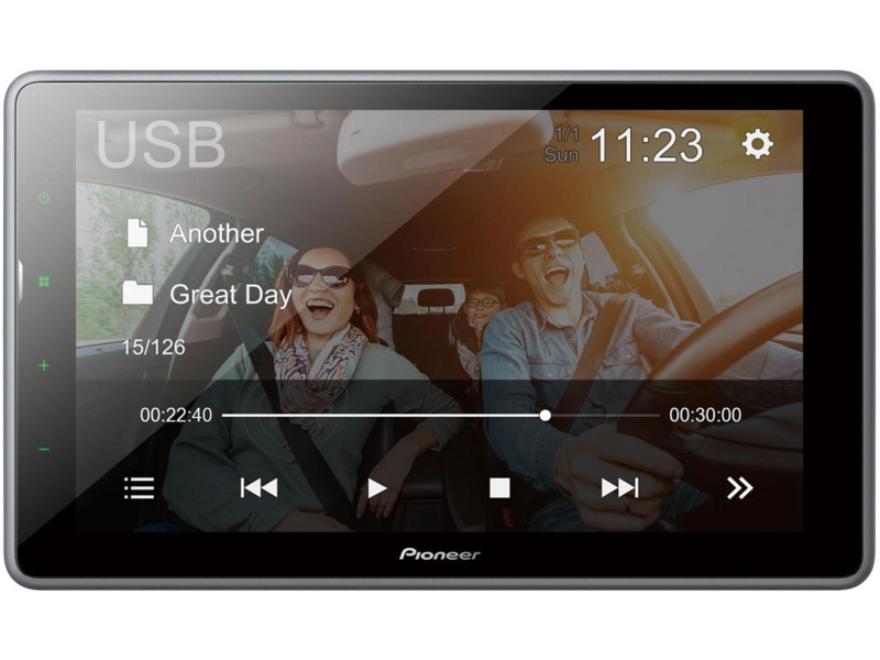 Автомагнитола Pioneer DMH-AF555BT 2DIN 4x50Вт AUX 9" 3