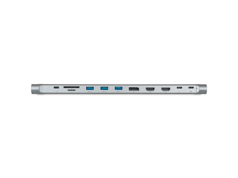 Док-станция для ноутбука Док-станция для ноутбука/ NERPA laptop stand (1xUSB-C 100W PD, 2xHDMI 4K@30Hz, 1xDP 4K@30Hz, 3xUSB-A 3.0 (5Gbps data), 1xUSB-C 3.0 (5Gbps data), 1xTF/microSD, 1xSD/MMC, 1x3.5mm audio, 1xRJ45 Gb), USB-C power adapter 100W, power 10