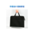 Папка-портфель Deli 63753BLACK 2 отдел. A4 текстиль черный