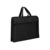 Папка-портфель Deli 63753BLACK 2 отдел. A4 текстиль черный