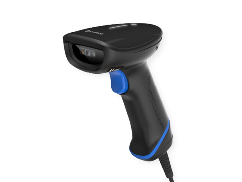 Сканер штрих-кодов Сканер штрих-кодов/ HR2000 2D CMOS Wireless Bluetooth Handheld Reader with Stand/Docking Station and integrated USB-A cable