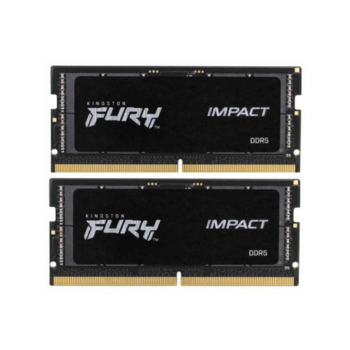 Память оперативная Память оперативная/ Kingston 64GB 4800MT/s DDR5 CL38 SODIMM (Kit of 2) FURY Impact PnP