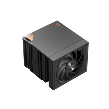 Кулер для процессора Кулер для процессора/ CPU Cooler PCCooler RZ820 BK (289W, 4-pin PWM, 165mm, Al/Cu, 4x8mm+4x6mm, 1x140mm+1x150mm, 71.9CFM/86.7CFM, 27.1dBA/32dBA, 1500RPM/2200RPM, S: 1851/1700/1200/20XX/115X, AM5/AM4, black)