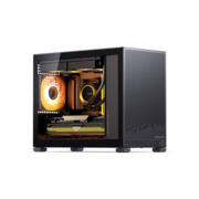 Корпус без блока питания Корпус без блока питания/ Case JONSBO D32 STD, Mini-Tower, TG, no fan, 1xUSB-A 3.0 + 1xUSB-C 3.1, mATX, mITX Black