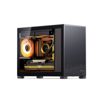 Корпус без блока питания Корпус без блока питания/ Case JONSBO D32 STD, Mini-Tower, TG, no fan, 1xUSB-A 3.0 + 1xUSB-C 3.1, mATX, mITX Black