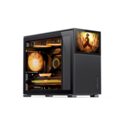 Корпус без блока питания Корпус без блока питания/ Case JONSBO D31 MESH SCREEN, Mini-Tower, TG, no fans, 1xUSB-A 3.0 + 1xUSB-C 3.2, mATX, mDTX, mITX Black