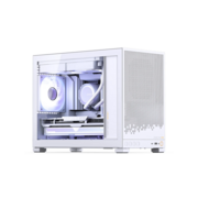 Корпус без блока питания Корпус без блока питания/ Case JONSBO D32 STD, Mini-Tower, TG, no fan, 1xUSB-A 3.0 + 1xUSB-C 3.1, mATX, mITX White