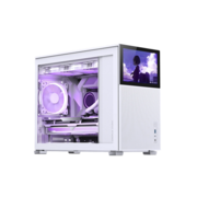 Корпус без блока питания Корпус без блока питания/ Case JONSBO D31 MESH SCREEN, Mini-Tower, TG, no fans, 1xUSB-A 3.0 + 1xUSB-C 3.2, mATX, mDTX, mITX White