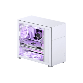 Корпус без блока питания Корпус без блока питания/ Case JONSBO D41 STD, Midi-Tower, TG, no fan, 1xUSB-A 3.2 + 1xUSB-C 3.2, ATX, mATX White