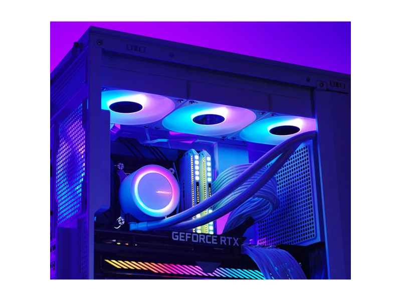 Система жидкостного охлаждения Система жидкостного охлаждения/ Water Cooling System JONSBO TG-360 White (300W, 360mm, White, ARGB/ Fans: 3x120mm, 66.19CFM, 35.4dBA, 1800RPM/ Pump height 72mm, 30dBA, 2400RPM, Rad thickness 27mm/ S: 1700, 1200, 115X, AM5, A