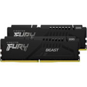 Память оперативная Память оперативная/ Kingston 32GB 6400MT/s DDR5 CL32 DIMM (Kit of 2) FURY Beast Black XMP