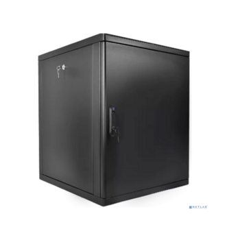 Шкаф коммутационный ЦМО (ШРН-М-12.500.1-9005) настенный 12U 600x456мм пер.дв.металл 130кг черный 456мм 20.9кг 180град. 610мм