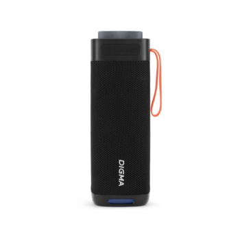 Колонка порт. Digma D-PS1522 черный 60W 2.0 BT 10м 3000mAh (PS1522B)