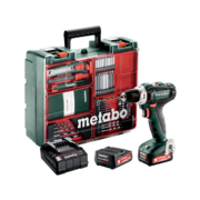 Дрель-шуруповерт Metabo PowerMaxx BS 12 Set аккум. патрон:быстрозажимной (кейс в комплекте) (601036870)