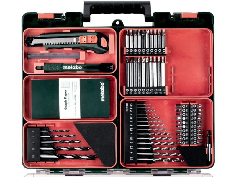 Дрель-шуруповерт Metabo PowerMaxx BS 12 Set аккум. патрон:быстрозажимной (кейс в комплекте) (601036870)