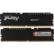 Память DDR5 2x16GB 6000MHz Kingston KF560C36BBE2K2-32 Fury Beast RTL Gaming PC5-48000 CL36 DIMM 288-pin 1.35В kit single rank с радиатором Ret