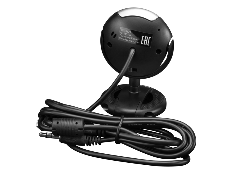 Камера Web Оклик OK-C8825 черный 0.3Mpix (640x480) USB2.0 с микрофоном