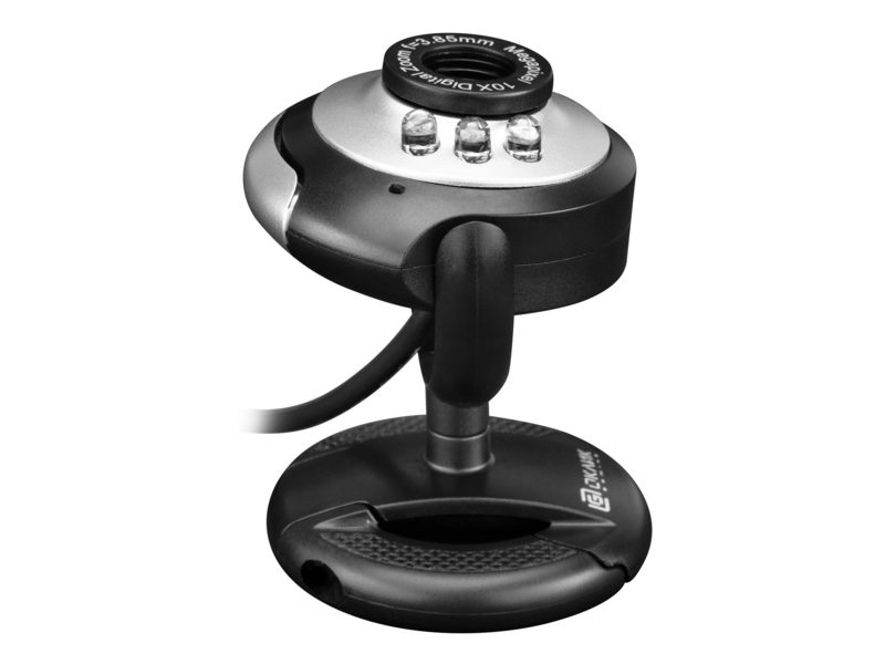 Камера Web Оклик OK-C8825 черный 0.3Mpix (640x480) USB2.0 с микрофоном