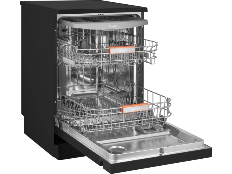 Посудомоечная машина Weissgauff DW 6038 B Inverter черный (полноразмерная)