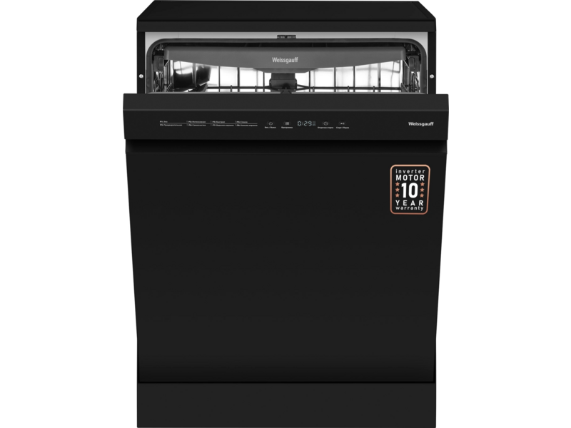 Посудомоечная машина Weissgauff DW 6038 B Inverter черный (полноразмерная)