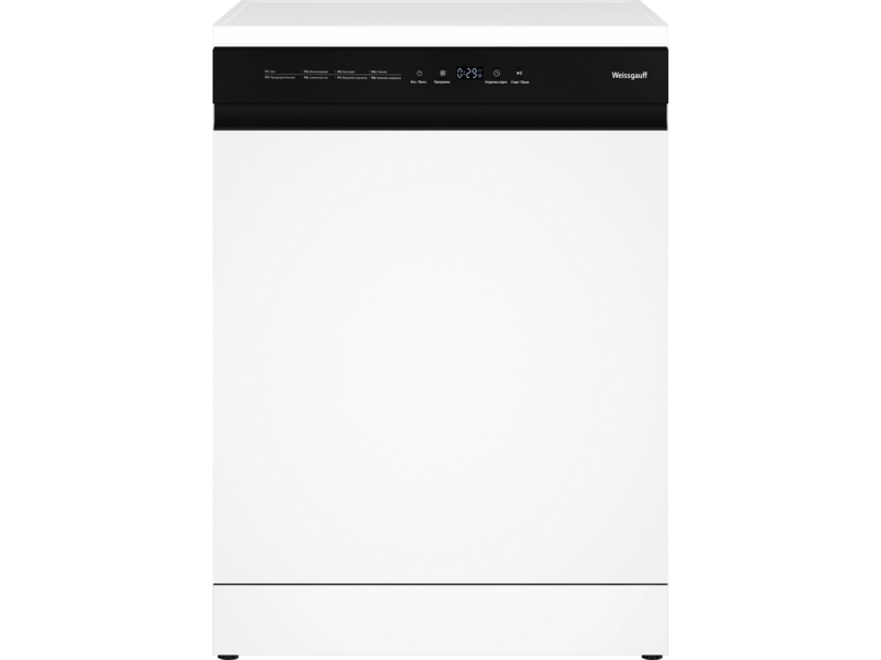 Посудомоечная машина Weissgauff DW 6038 W Inverter белый (полноразмерная)