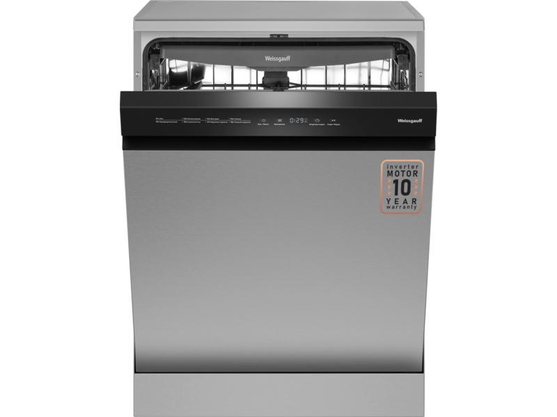 Посудомоечная машина Weissgauff DW 6038 X Inverter серебристый (полноразмерная)