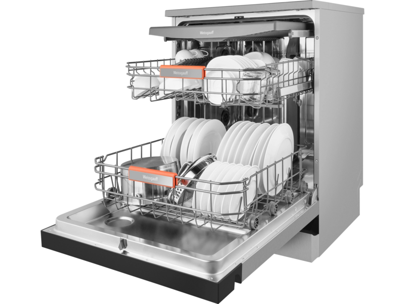 Посудомоечная машина Weissgauff DW 6038 X Inverter серебристый (полноразмерная)