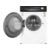 Стиральная машина Weissgauff WM 45126 Steam Direct Drive класс: A+++ загр.фронтальная макс.:6кг белый инвертер