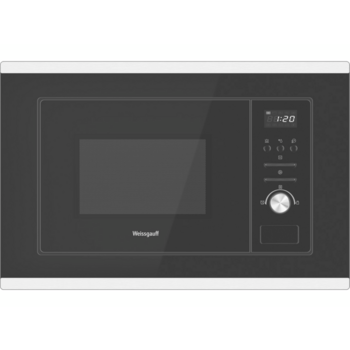 Микроволновая печь Weissgauff BMWO-207 Grill 20л. 800Вт черный/нержавеющая сталь (встраиваемая)