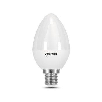 Лампа светодиодная Gauss 9.5Вт цок.:E14 свеча 220B 4100K св.свеч.бел.нейт. 35-C (упак.:1шт) (103101210)