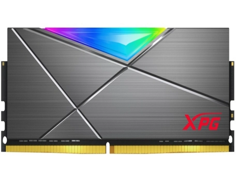 Память DDR4 8GB 3600MHz A-Data AX4U36008G18I-ST50 XPG Spectrix D50 RGB RTL Gaming PC4-28800 CL18 DIMM 288-pin 1.35В single rank с радиатором Ret