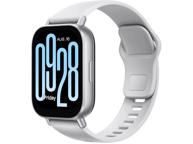 Смарт-часы Xiaomi Redmi Watch 5 Active 2" LCD корп.серебристый рем.серебристый разм.брасл.:135-205мм (BHR8790GL)