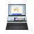 Ноутбук Ноутбук/ ASUS UX8406CA-QL221W Duo Touch 14+14"(1920x1200 + 1920x1200 OLED 16:10)/Touch/Intel Core Ultra 7 255H(2Ghz)/16384Mb/1024PCISSDGb/noDVD/Int:Intel Arc graphics/Cam/BT/WiFi/75WHr/war 1y/1.65kg/Inkwell Gray/Win11Home + 2х14" экрана; маг-алюм