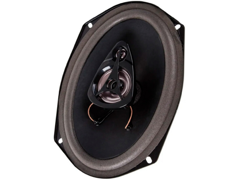 Колонки автомобильные Phantom MS 693 (без решетки) 200Вт 93дБ 4Ом 16x23см (6x9дюйм) (ком.:2кол.) коаксиальные трехполосные