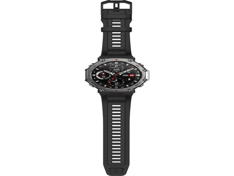 Смарт-часы Amazfit T-Rex 3 A2323 48.5мм 1.5" AMOLED корп.темно-серый рем.темно-серый разм.брасл.:145-210мм (1746721)
